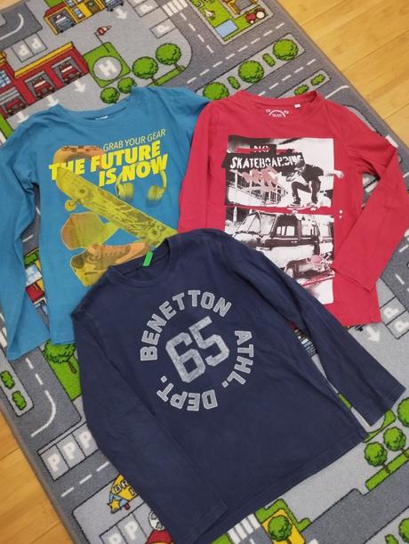 3x nátelníky, benetton,134