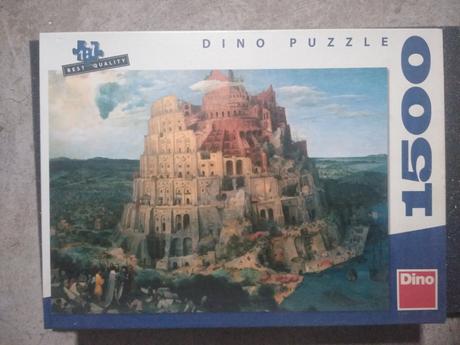 Puzzle babylonská veža, 