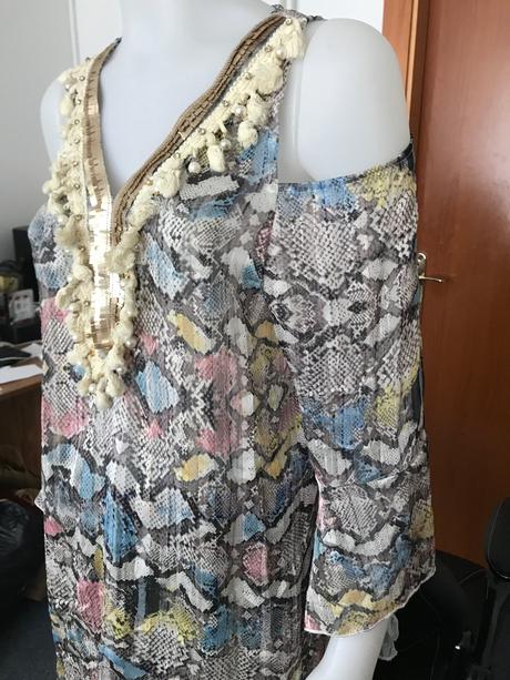 Etno blúzka, m/l, m