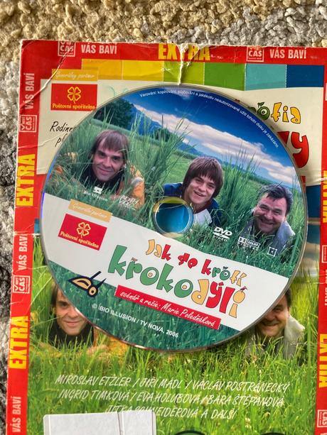 Dvd mrázik, ako sa krotia krokodíly, krakonoš, 