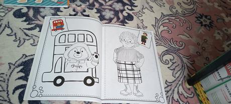 Omaľovánka paddington, 