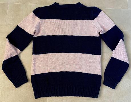 Modro-ružový pulovrik 152/158, otto,152