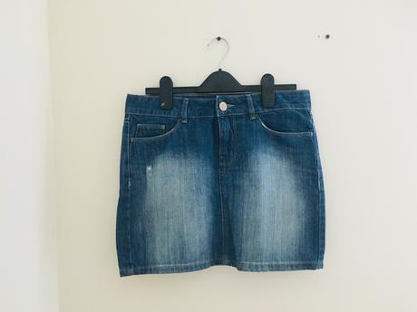 Rifľová sukňa, f&f,s