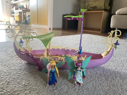 Lod kralovnej vil playmobil, 