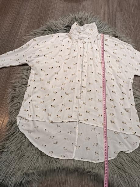 Košeľa s mopsíkmi veľ. 158, 158