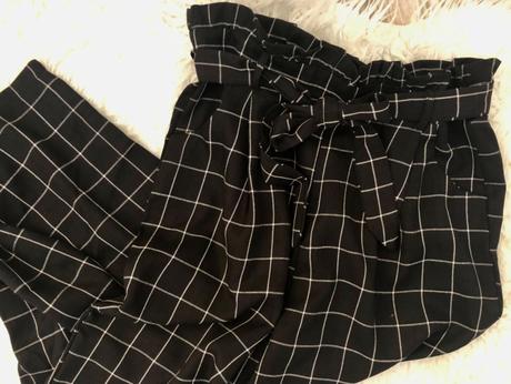 Nohavice vysoký pás, s