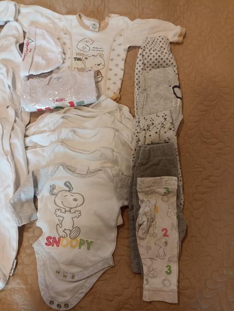 Balík oblečenia pre novorodenca, 50–62