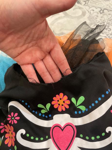 Mexican sugar skull kostým kostra,