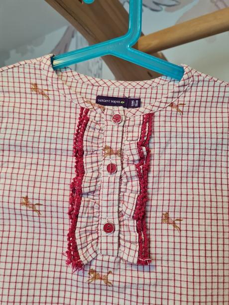 Šaty, svetrík, blúzka, sergent major,110