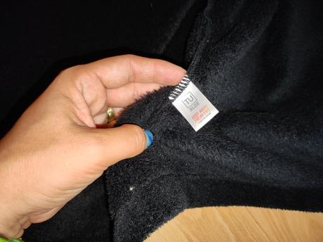 Plyšový kardigan, tu,xl