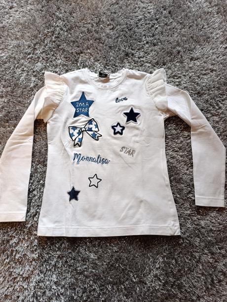 Tričko s dlhým rukávom monnalisa 128, monnalisa,128