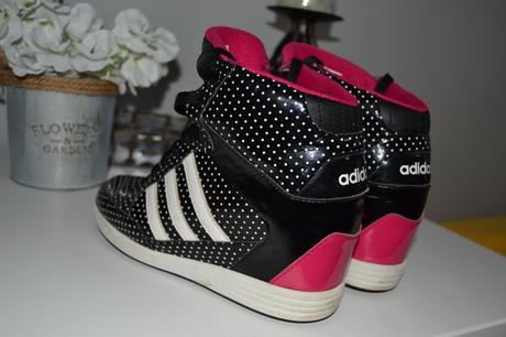 Dámske čierne platformové tenisky adidas, veľ. 37, adidas,37
