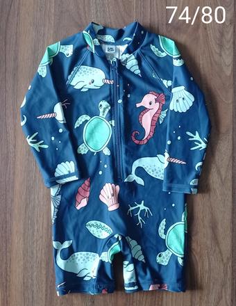 Plavkovy overal lindex uv 50, lindex,74