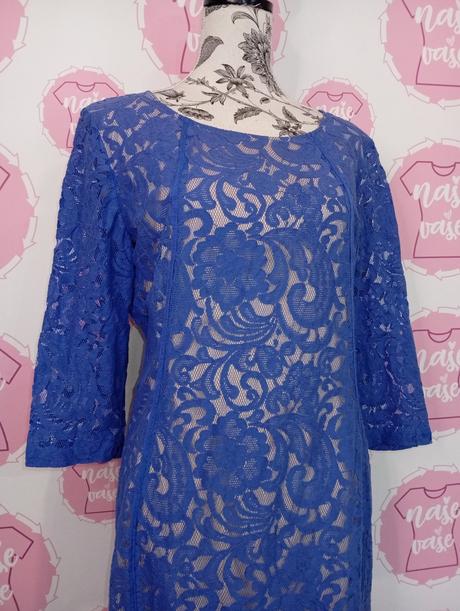 Čipkované podšité šaty, 42