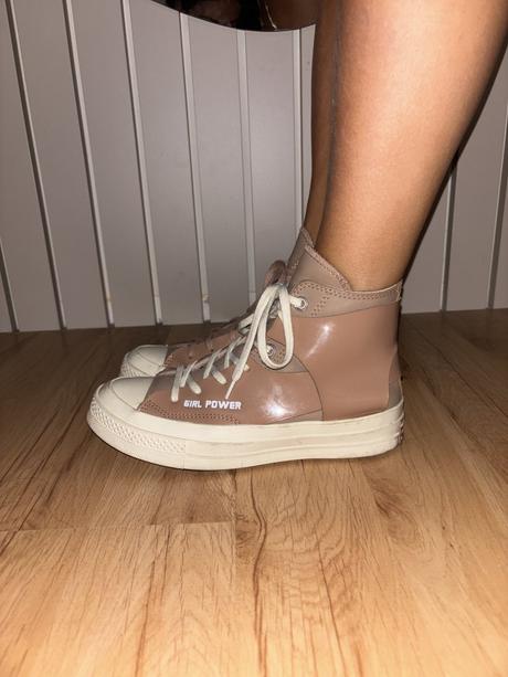 Kožené vodeodolne kotníkové converse 37.5, converse,37