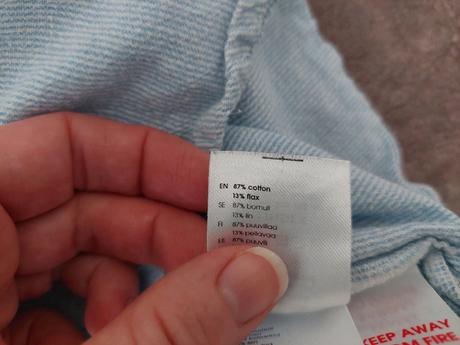 Ľanová košieľka zn.lindex veľ.86, lindex,86