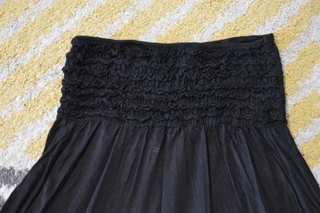 Šaty bez ramienok, h&m,36