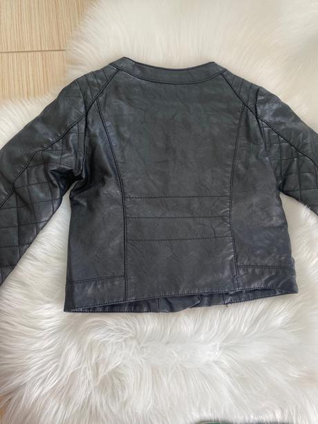 Kožená bundička, h&m,122