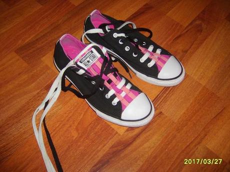 Plátenky, converse,37