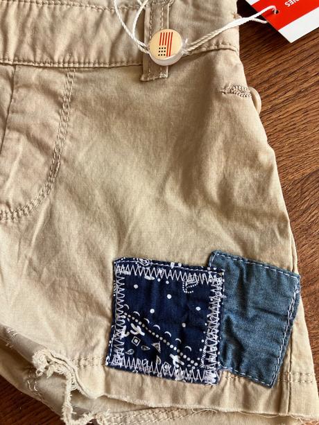 Chlapčenské trakové krátke nohavice 3-6 mes., original marines,62