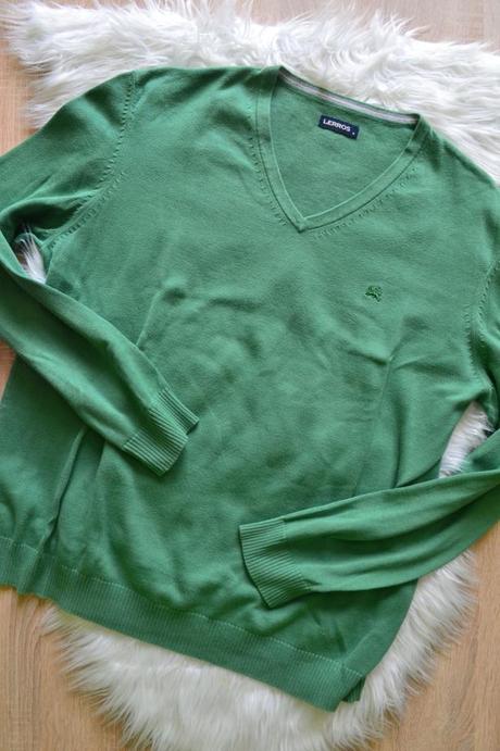 Pánsky značkový pulóver lerros m/l, l