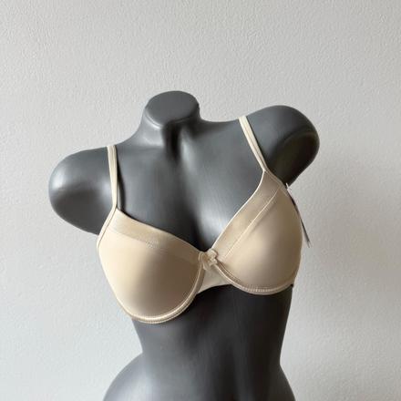 Mierne vystužená podprsenka 6227 maslová, 75b