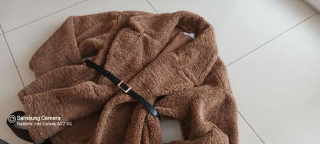 Dámsky krátky teddy bear kabát, reserved,m