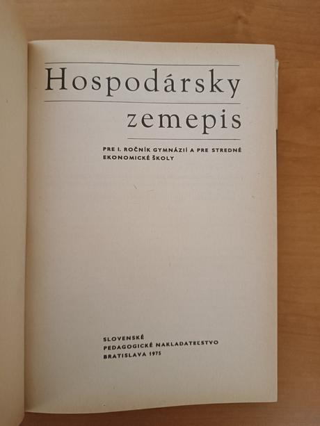 Hospodársky zemepis (1975), 