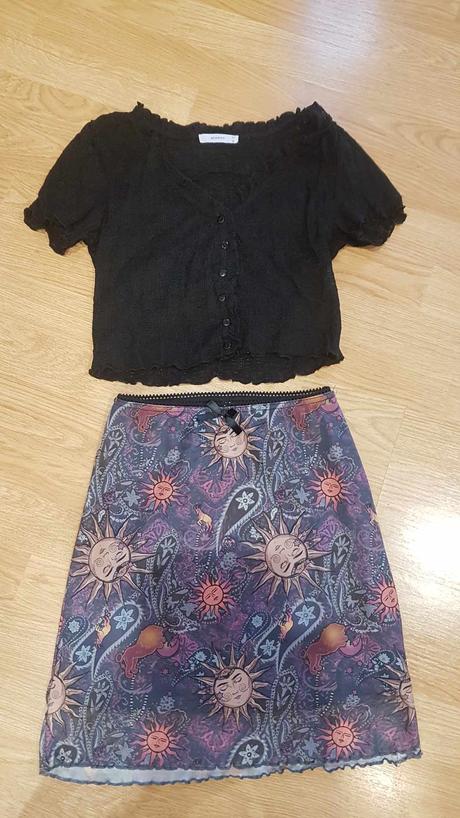 Sukňa na gumu v páse v. xs, house,xs