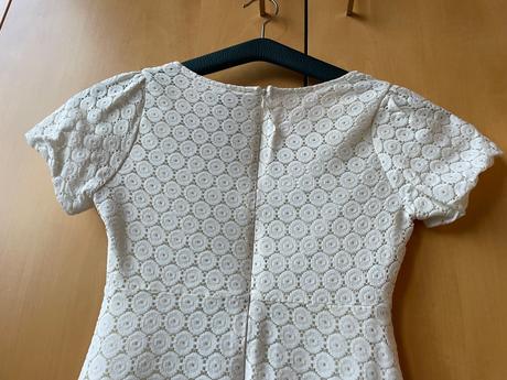 Smotanové šaty z hm, h&m,34