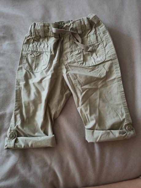 Letné vyhrnovacie nohavice, h&m,86