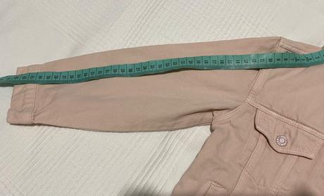 Riflová bundička, zara,110