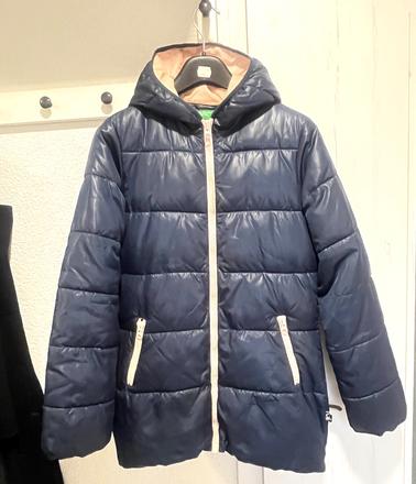 Bunda na prechod tmavomodra, benetton,146