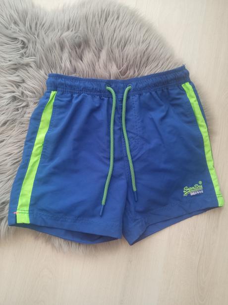 Neónovo-zeleno-modré plavky superdry (s), superdry,s