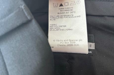 Marks&spencer vlnené nohavice w44 l29, marks & spencer,60