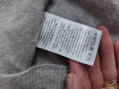 Krásny pulover gant vlna+alpaca- aj na darcek s-m, gant,m / s