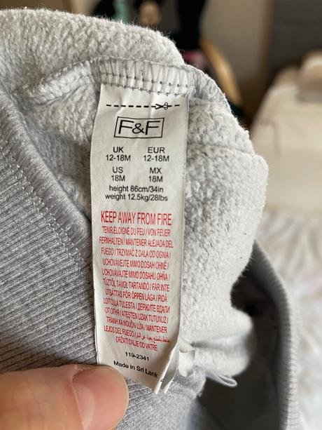 Tepláky f&f, ako nový veľ.86, f&f,86