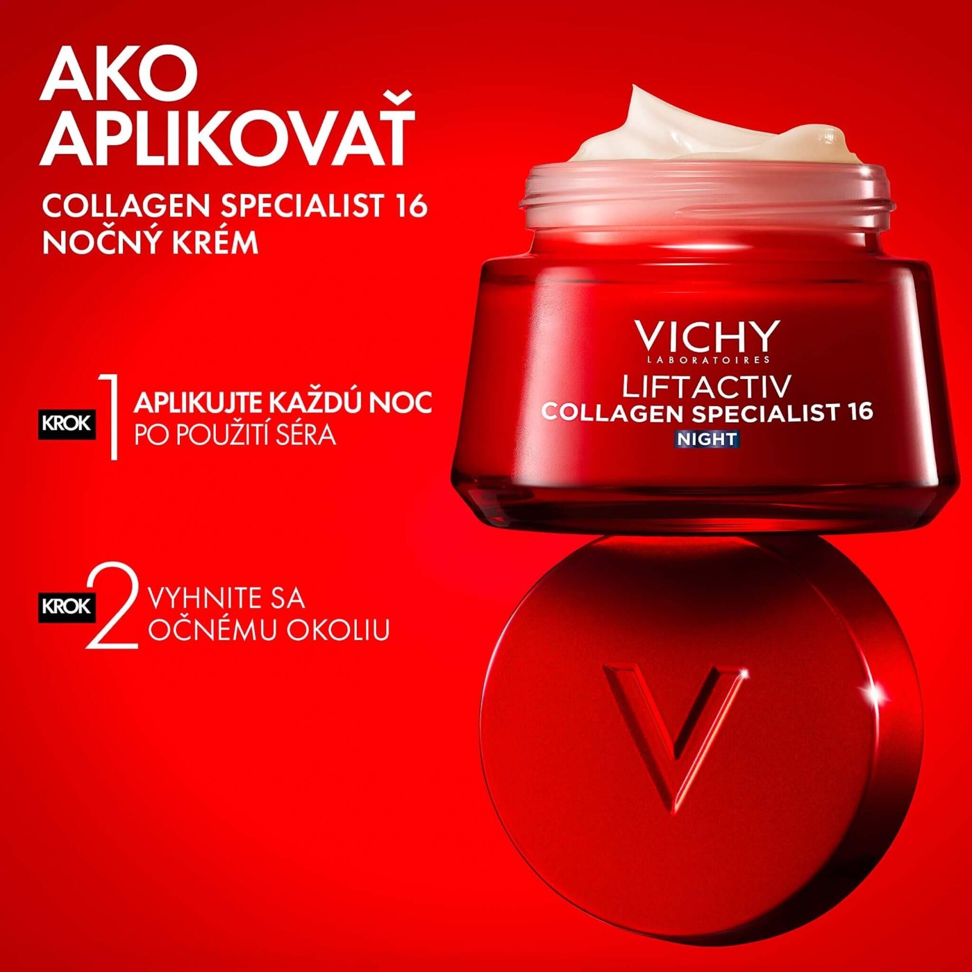 Ako aplikovať nočný krém Collagen Specialist 16 Ako aplikovať nočný krém Collagen Specialist 16