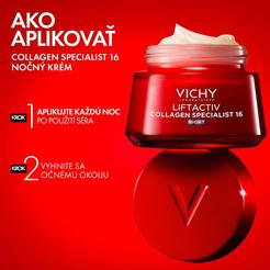 Vichy Liftactiv Collagen Specialist 16 nočný krém