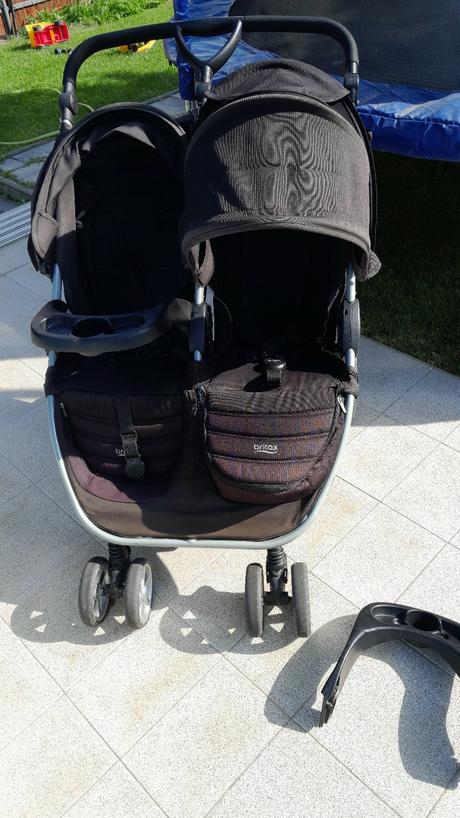 Kočík pre dvojičky, súrodencov britax b-agile doub, britax,britax b-agile double