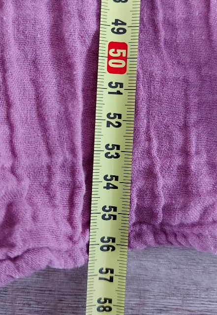 Ružové mušelínové šaty, h&m,104