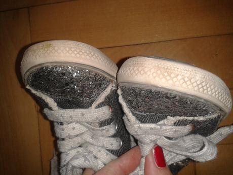 Štýlové trblietavé tenisky veľ. 9, next,27