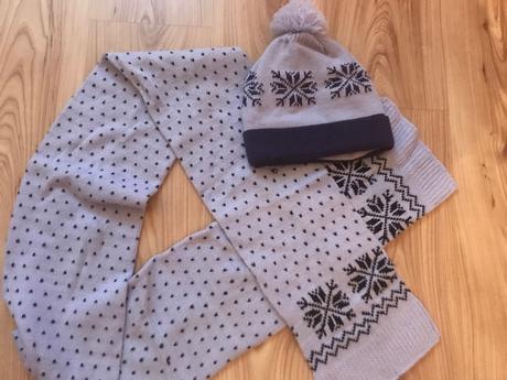 Detská súprava čiapka + šál, 