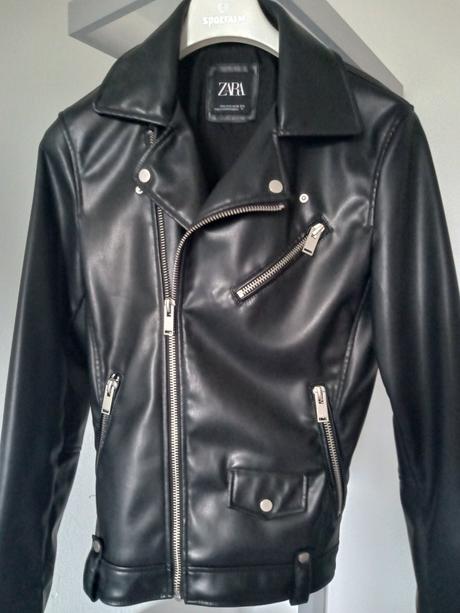 Zara koženková bunda veľk.s, zara,s