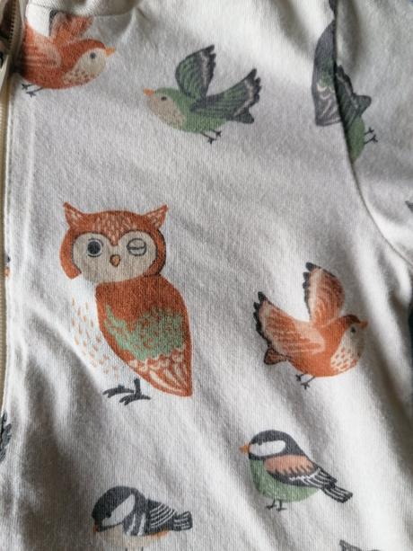 Pyžamka čerešne, prasiatka, sovy, lindex,74