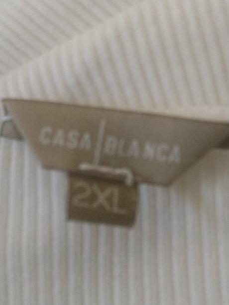 Dámsky biely bavlnený top, casa blanca, xxl