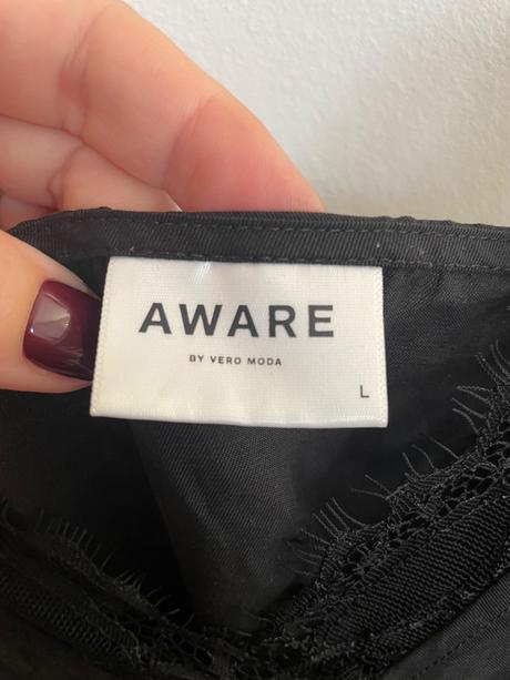 Cierne midi saty s krajkou vero moda, vero moda,l