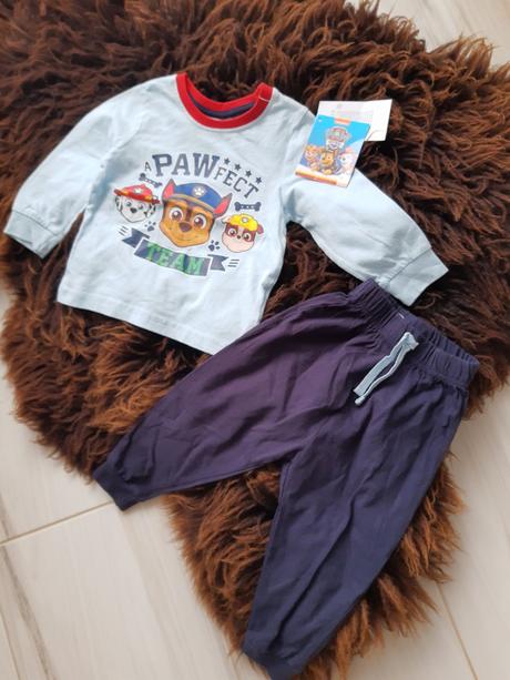 Detské pyžamo paw patrol labková patrola, nickelodeon,80