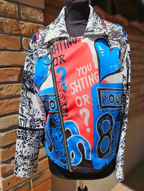 Dizajnový kabát xl, xl