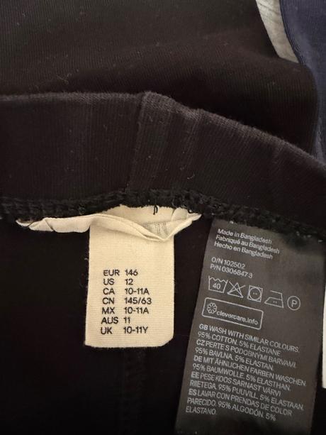 Leginky 146 h&m, h&m,146